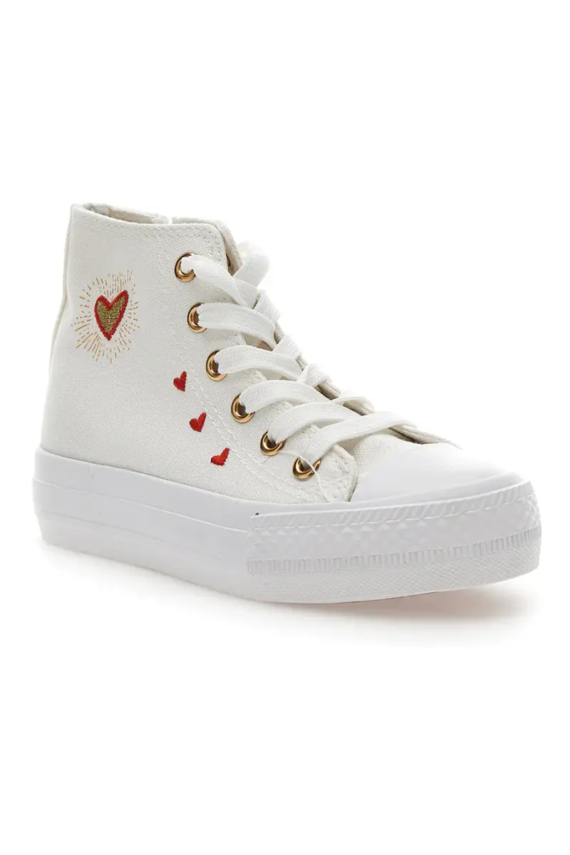 Sneakers in Tela Bianche Energy 107 [BIANCO] miniatura 2