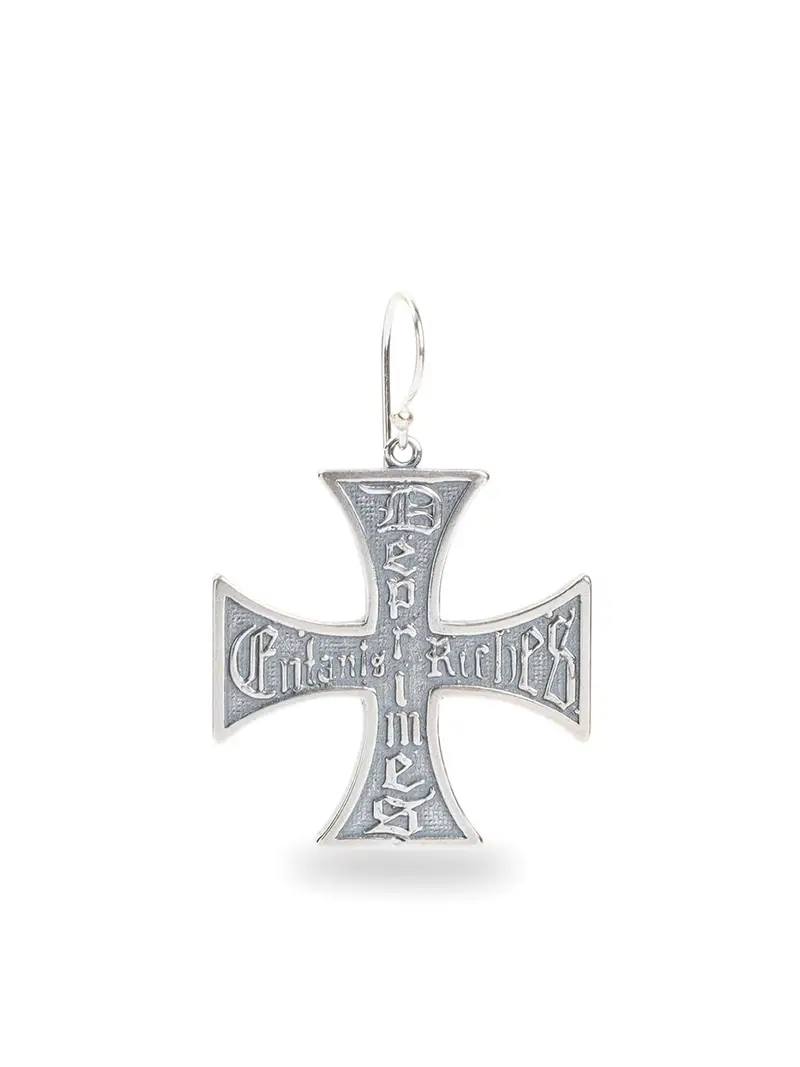 Orecchino a croce Argento