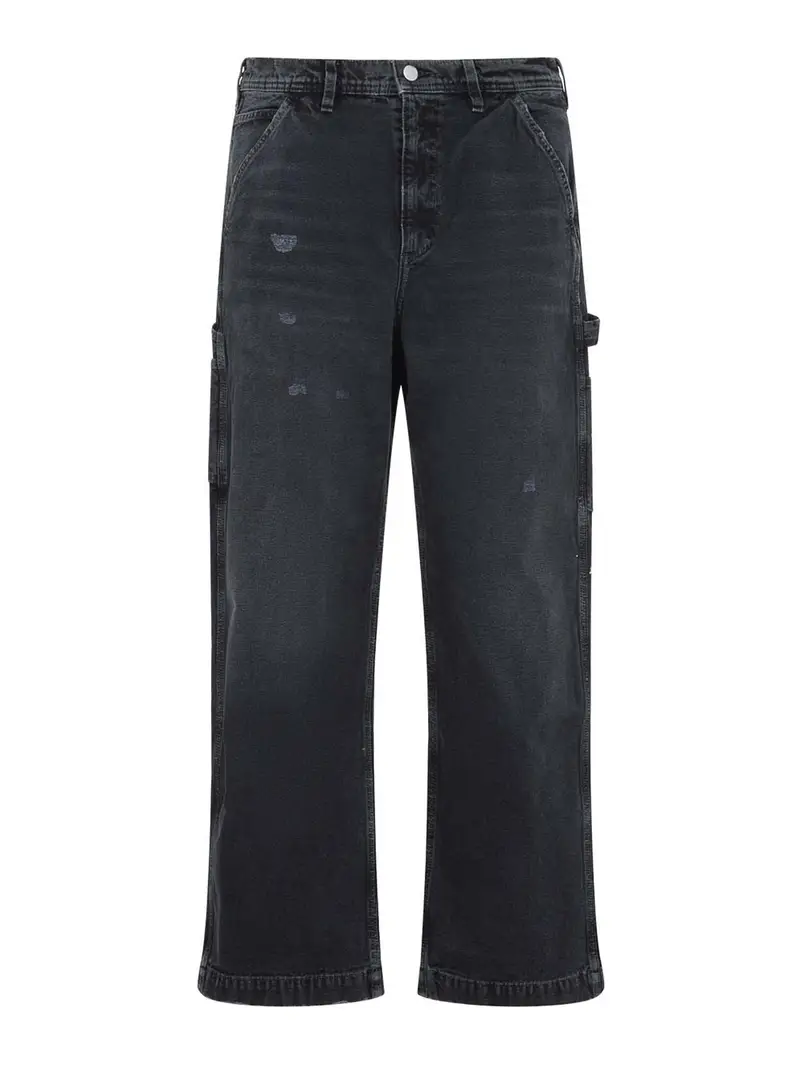 Pantaloni di vernice Nero