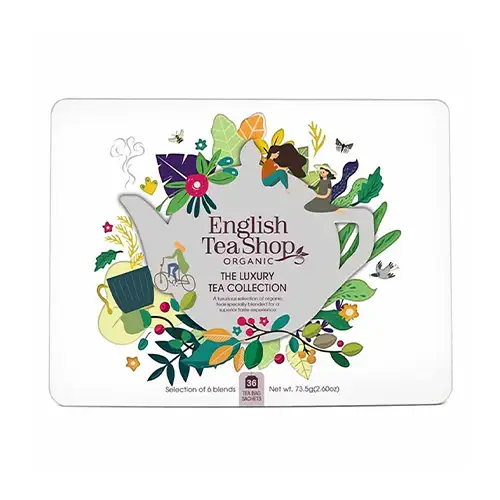 Collezione di latta di lusso da 36 sacchetti