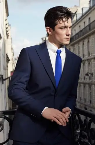 Enlision Cravatte Uomo Blu 2741547 miniatura 3