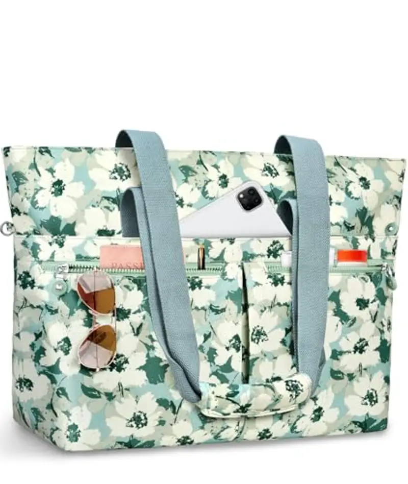 ENONEO Borsa Mare Donna Grande Borsa Spiaggia Famiglia 45L Impermeabile Borsas Piscina XXL Shopper Tote Bag con Cerniera Borse da Spiaggia Pieghevole per Shopping Viaggio Picnic