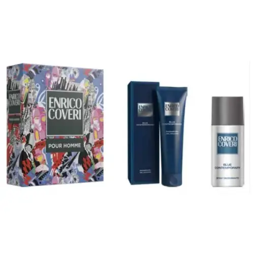Set Enrico Coveri - Blue Contemporary