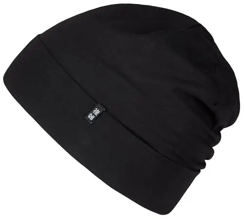 Enter the Complex® Berretto in Jersey Leggero, Uomo e Donna, Slouch Beanie, Cappello in Cotone, Elasticizzato miniatura 3