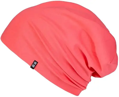 Enter the Complex® Berretto in Jersey Leggero, Uomo e Donna, Slouch Beanie in Cotone, Elasticizzato