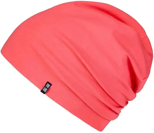 Enter the Complex® Berretto in Jersey Leggero, Uomo e Donna, Slouch Beanie in Cotone, Elasticizzato miniatura 2