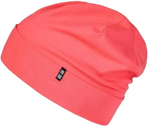 Enter the Complex® Berretto in Jersey Leggero, Uomo e Donna, Slouch Beanie in Cotone, Elasticizzato miniatura 3