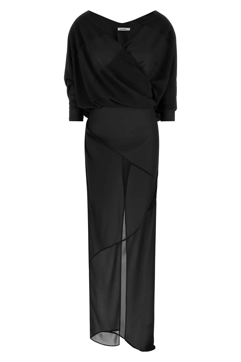 Abito Gonna Asimmetrica Nero