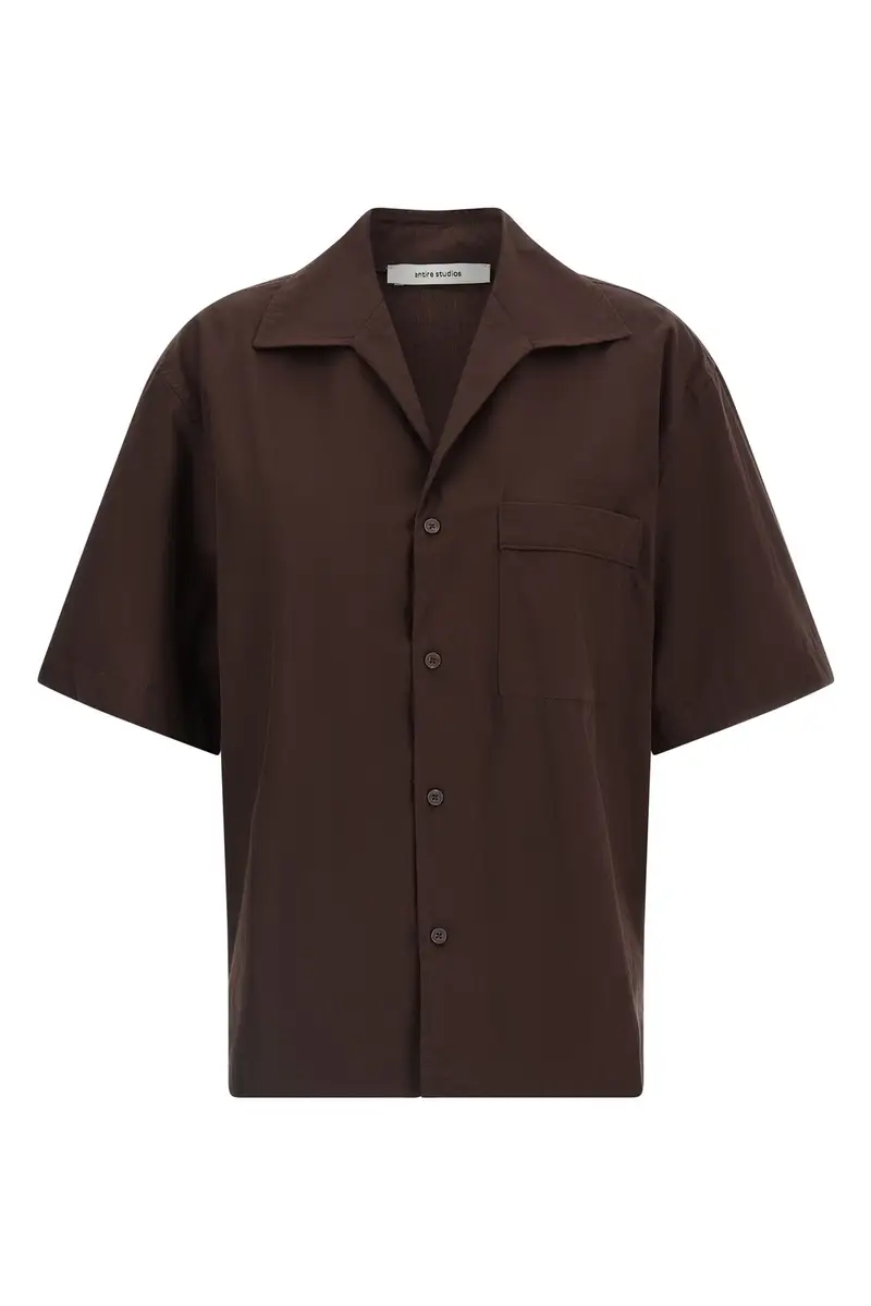 Camicia Pajama Marrone