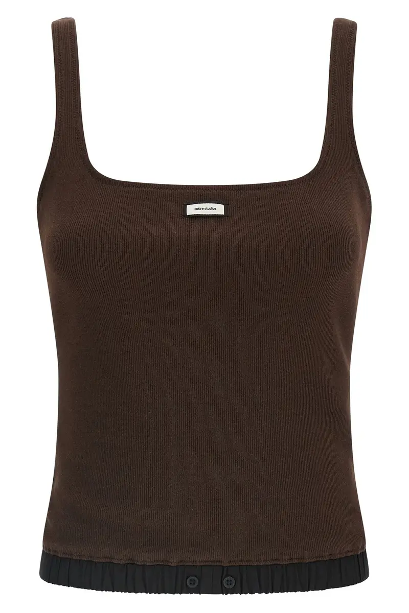 ENTIRE STUDIOS Top Marrone 4256720