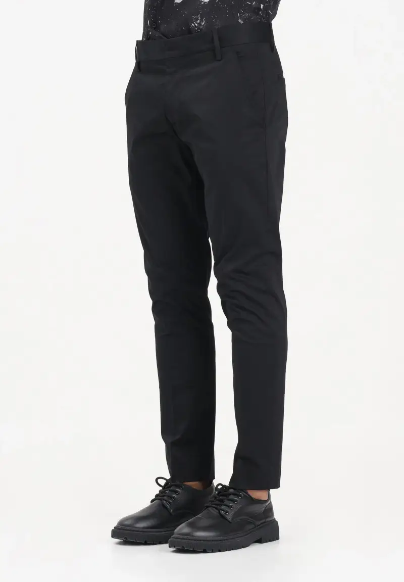 Pantalone elegante nero da uomo