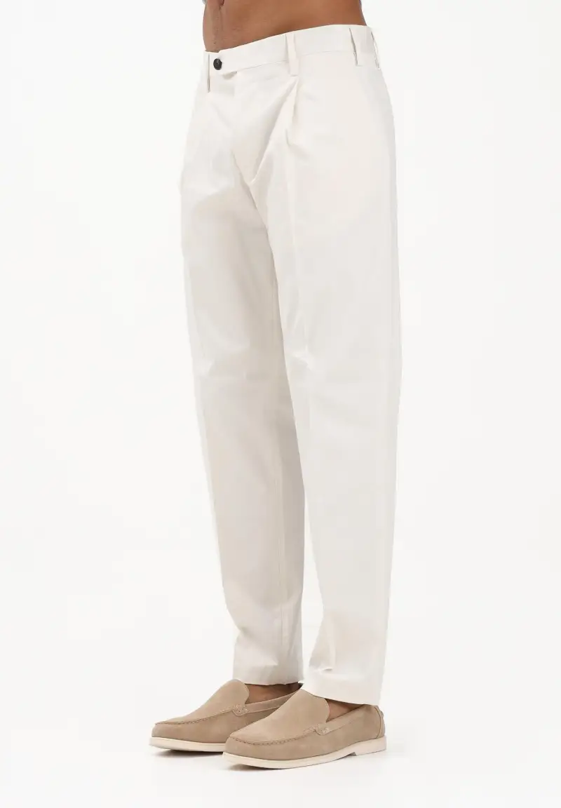 Pantalone panna da uomo