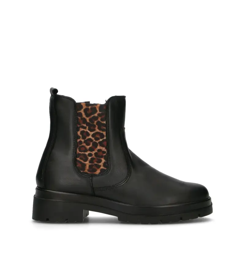 Beatles donna nero in pelle Vario