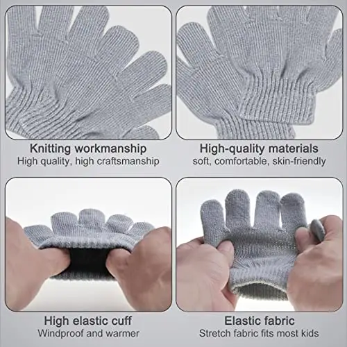 Enwokran Guanti Beige 2708159 miniatura 3