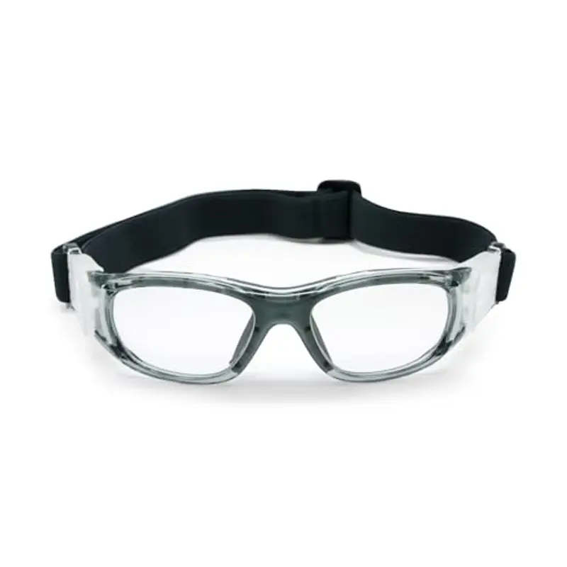 EnzoDate Bambini Pallacanestro Occhiali per ragazzi & Ragazze, Clear Lens Teenage Sport Occhiali, Occhiali di miniatura 2