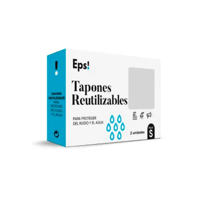 Tappi per le orecchie riutilizzabili in EPS 2 pezzi