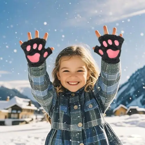 EQLEF Guanti Nero 2972545 miniatura 3