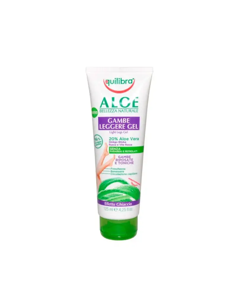 Aloe Gel gambe leggere 125 ml
