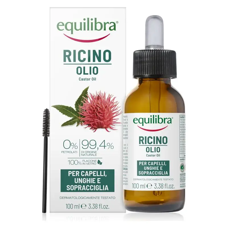 Ricino Olio Per Cappelli, Unghie E Sopracciglia 100 Ml