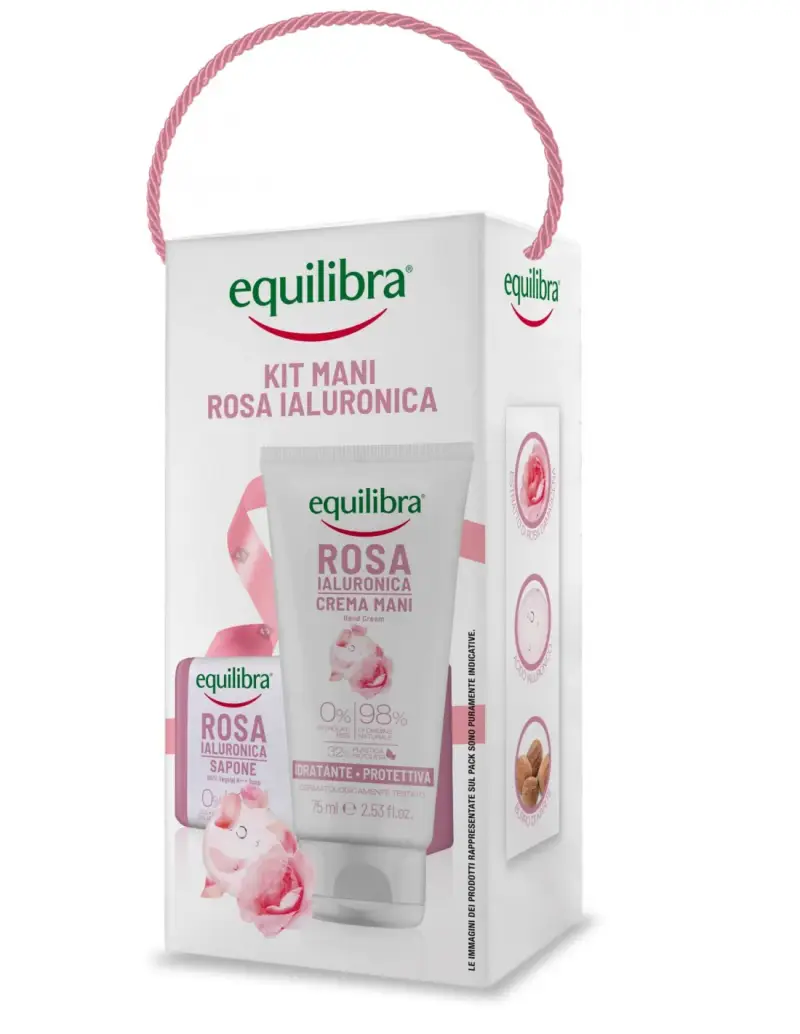 Set Mani Equilibra Rosa Ialuronica