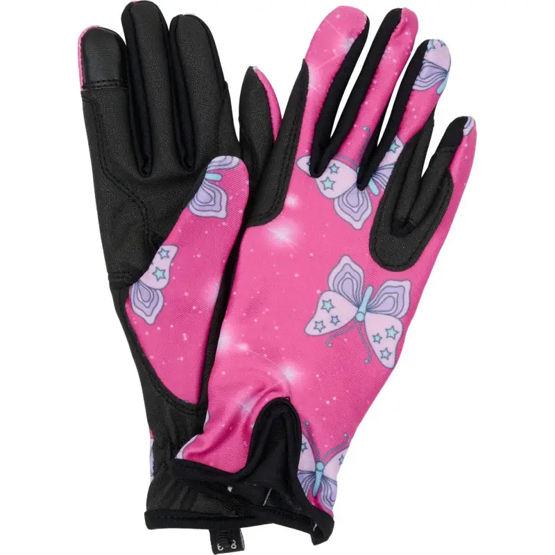 Guanti da equitazione per bambina Equipage Tocarra