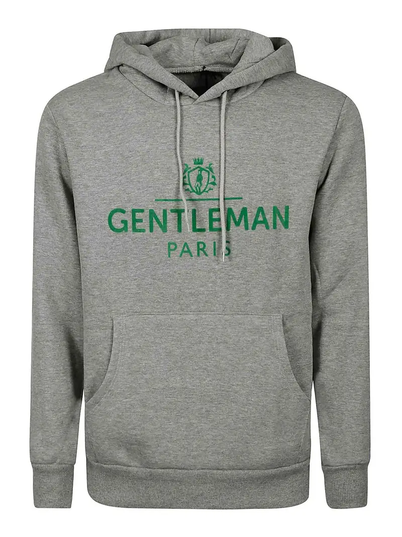 Felpa con cappuccio in cotone Verde