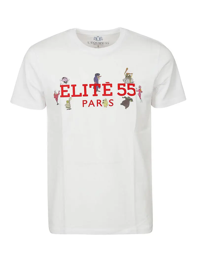 Equipe 55 T-shirt Bianco 4257314