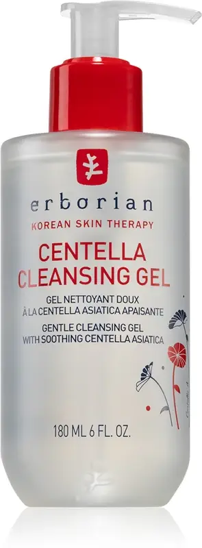 Centella gel detergente delicato per lenire la pelle 180 ml