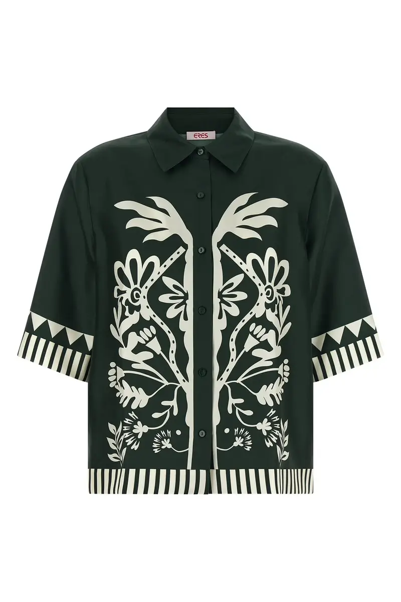 Camicia Émeraude Verde