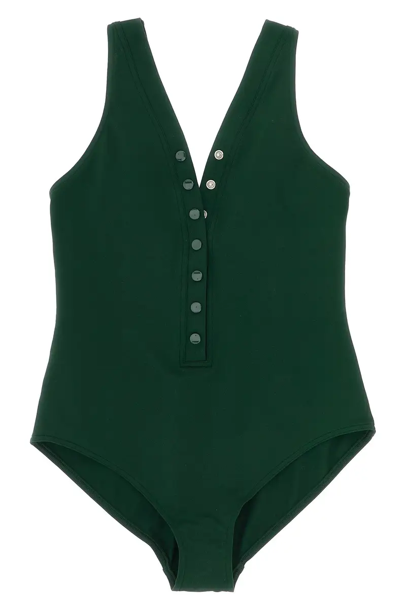 Costume Intero Icône Verde