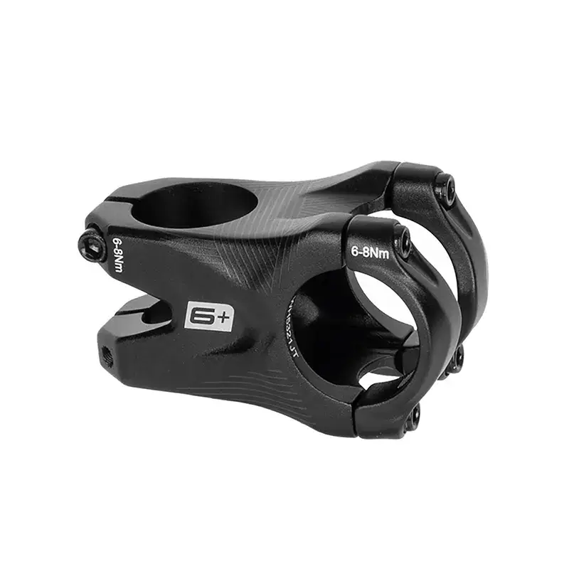 Attacco manubrio in alluminio Ergotec Bass 6+ A-Head 1-1/8" 0º