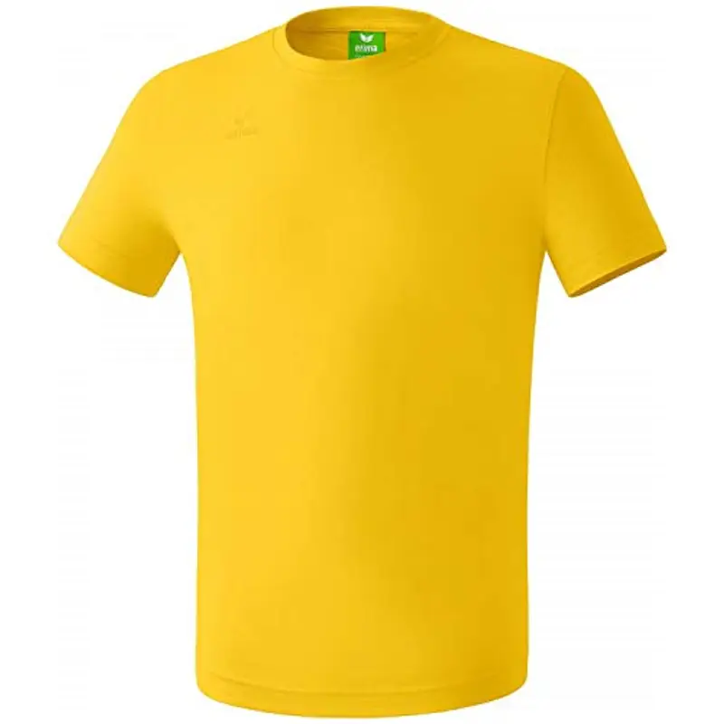 Erima Teamsport - Maglietta a Maniche Corte Unisex - Bambini, Giallo (Giallo), 116