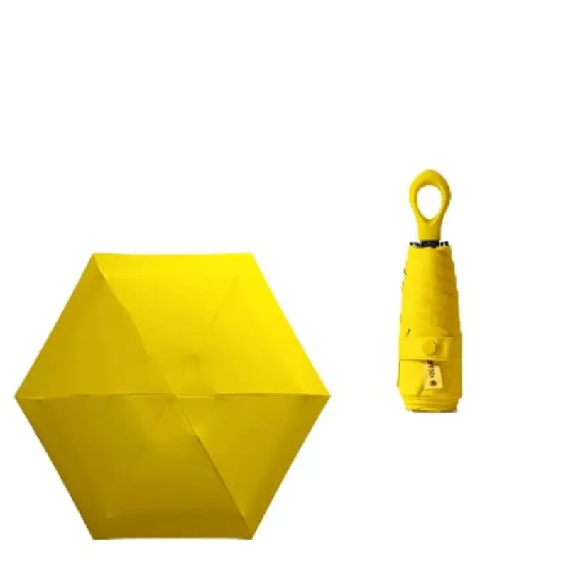 erised's bifrost Mini Ombrello Parasole Pieghevole da Viaggio Portatile e Donna Compatto Resistente Leggero/Anti UV di Alta Qualità Tascabile Pioggia Ombrellino Sole