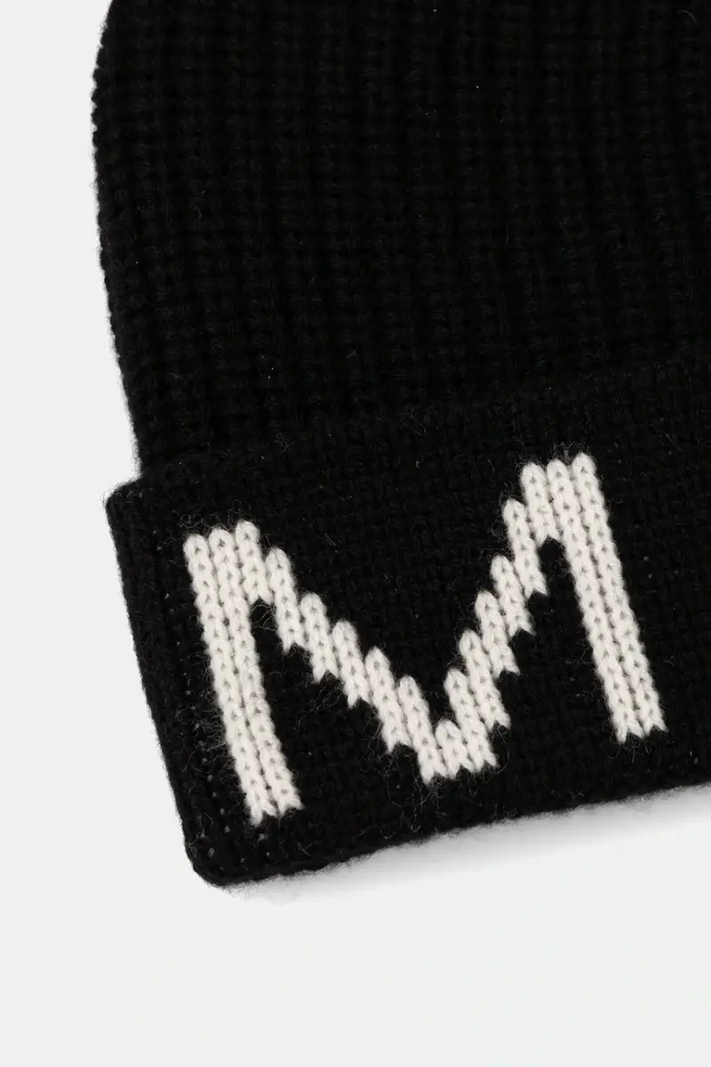 berretto in lana Nero miniatura 2