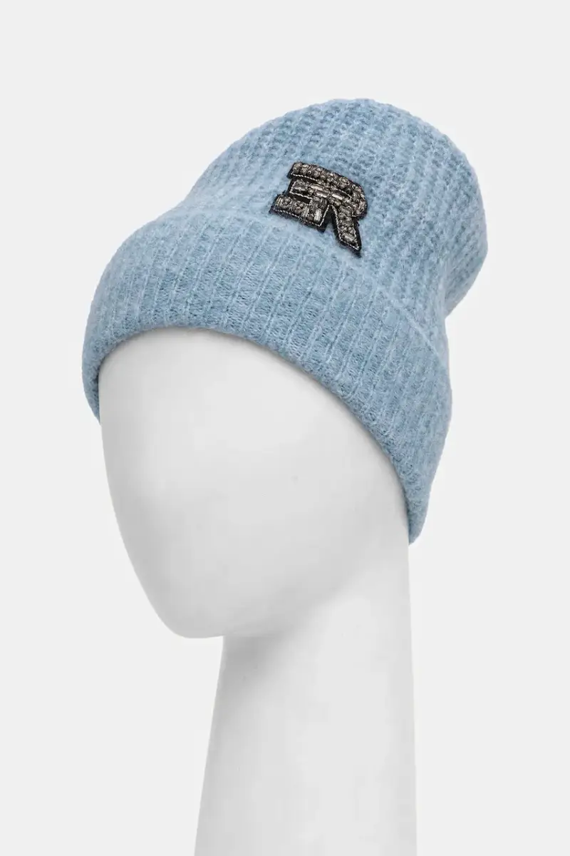 cappello in lana Blu miniatura 3