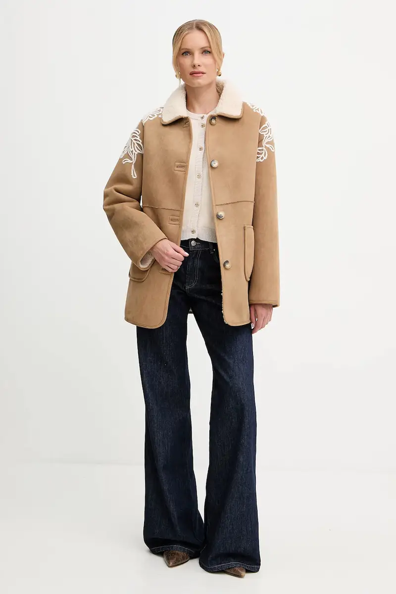 cappotto Beige miniatura 2