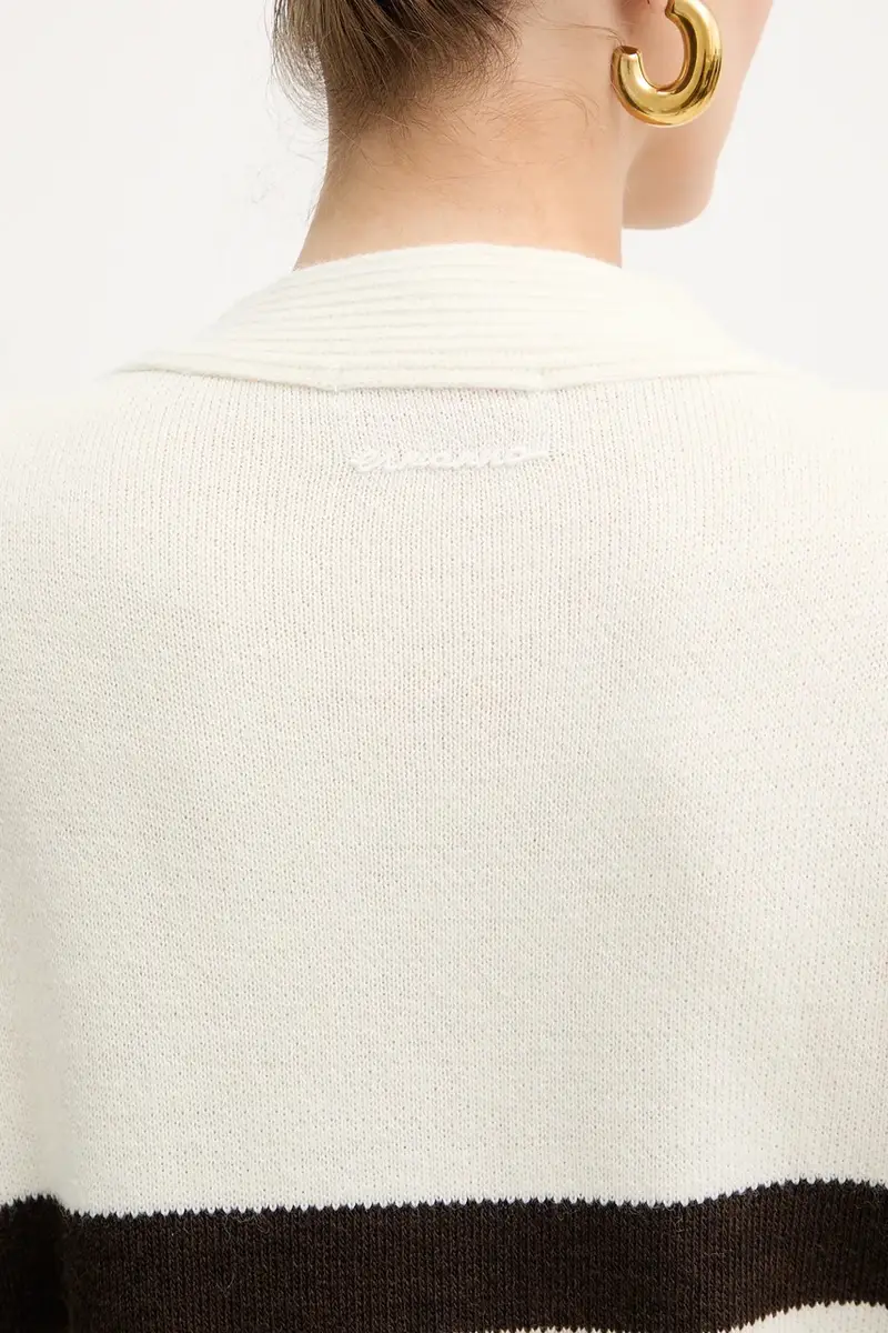 ERMANNO FIRENZE Cardigan Beige 4147855 miniatura 5