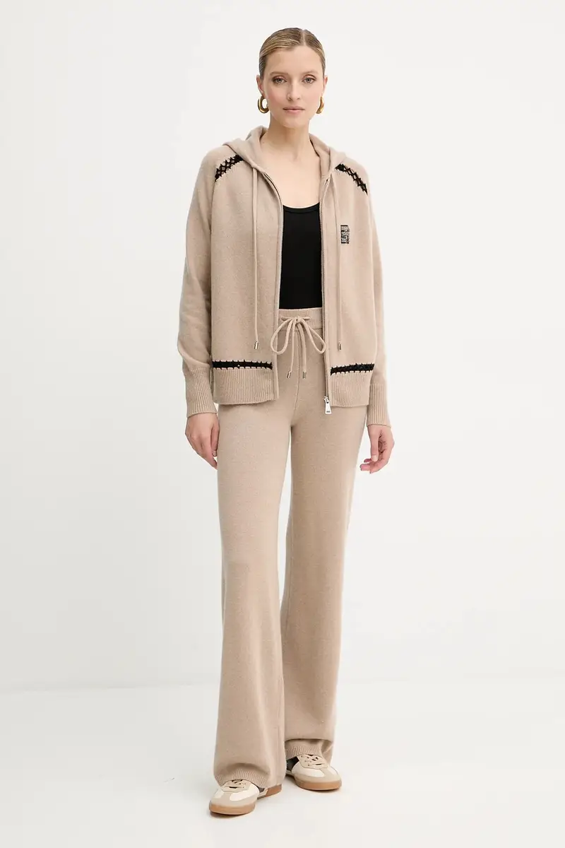 felpa di lana Beige miniatura 2