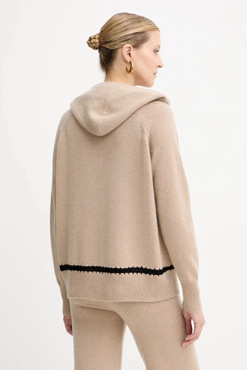 felpa di lana Beige miniatura 3