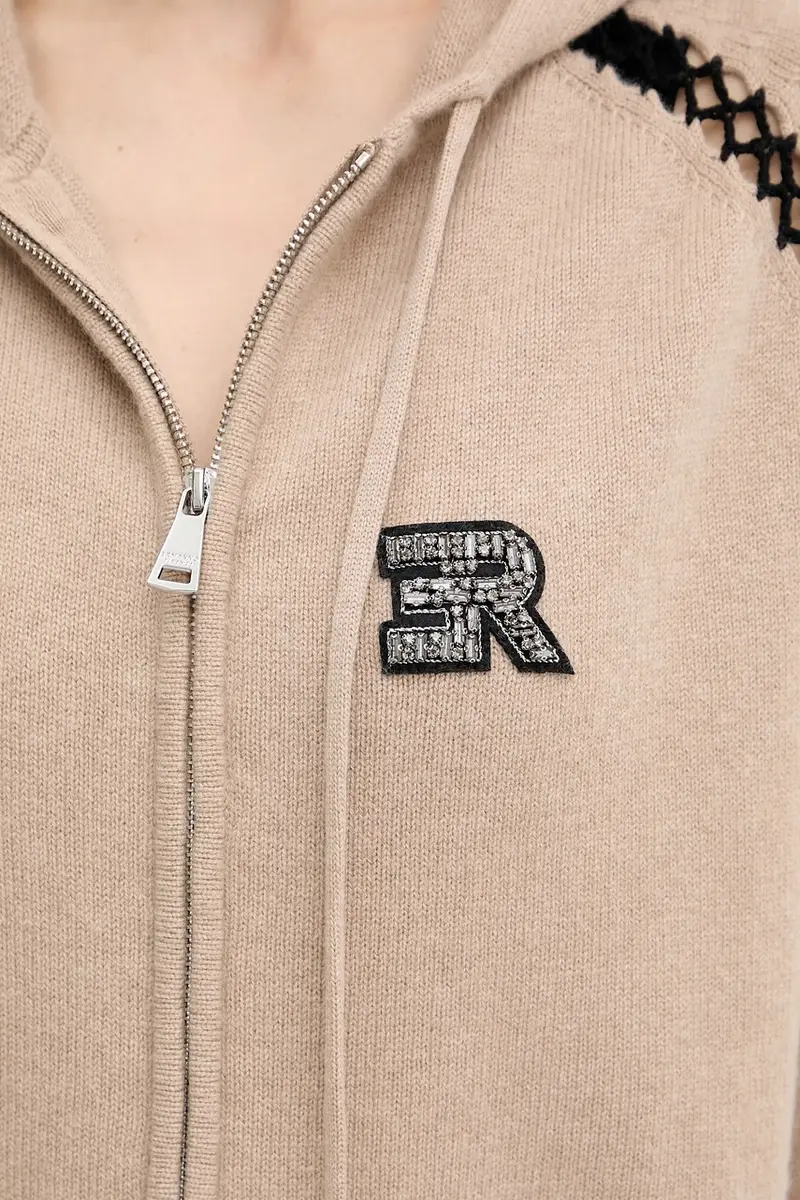 felpa di lana Beige miniatura 5