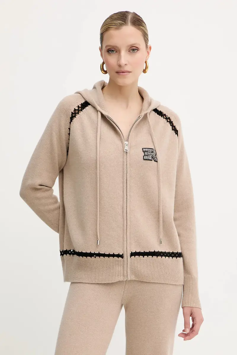 felpa di lana Beige