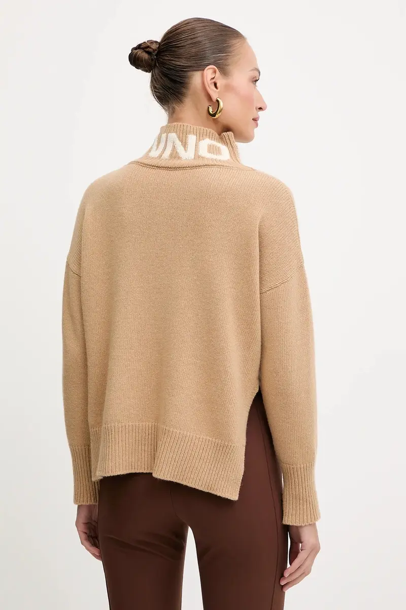 maglione in lana Beige miniatura 3
