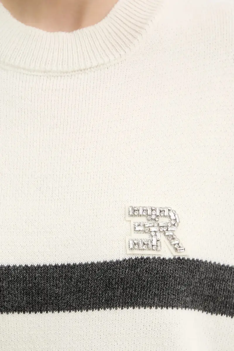 maglione in lana Beige miniatura 5