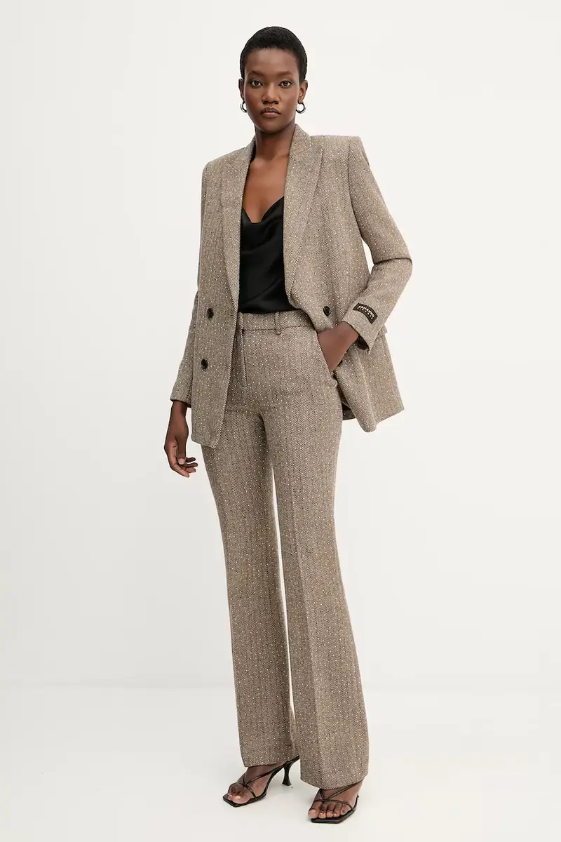 pantaloni Marrone miniatura 2