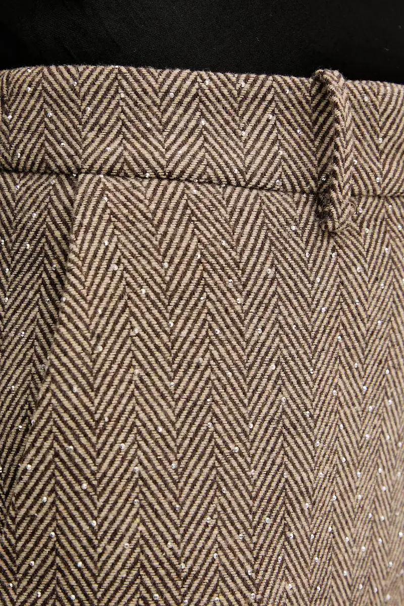 pantaloni Marrone miniatura 4