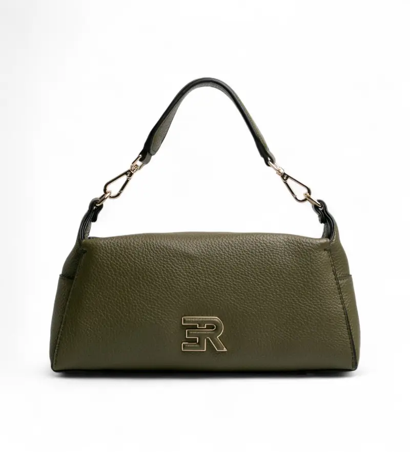 per donna. 12402015 Borsa verde Victoria (OSFA), Casual, Poliuretano