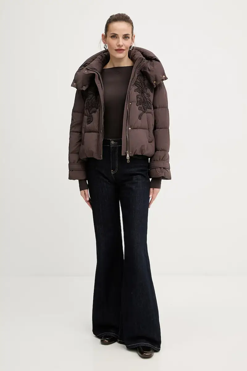 piumino Marrone miniatura 2