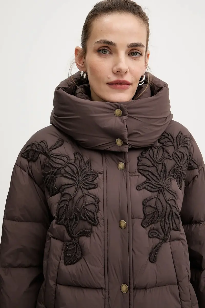 piumino Marrone miniatura 4