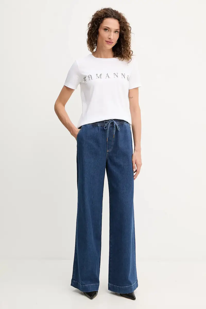 ERMANNO FIRENZE T-shirt Bianco 4148086 miniatura 2