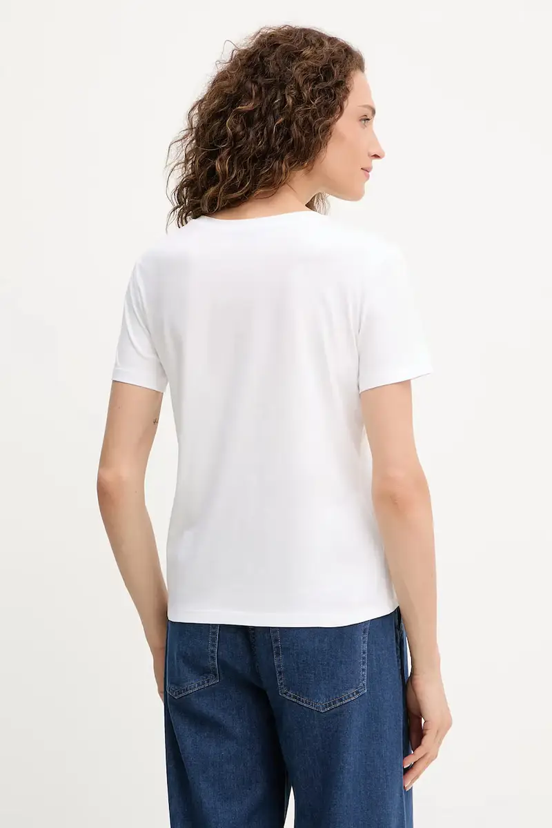 ERMANNO FIRENZE T-shirt Bianco 4148086 miniatura 3